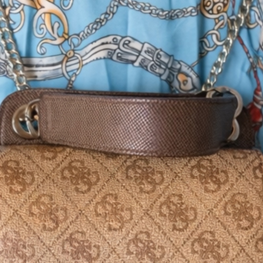 Guess Beige and Brown Women's Backpack - Picture 8 of 8